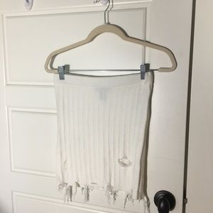 White Forever 21 mini skirt